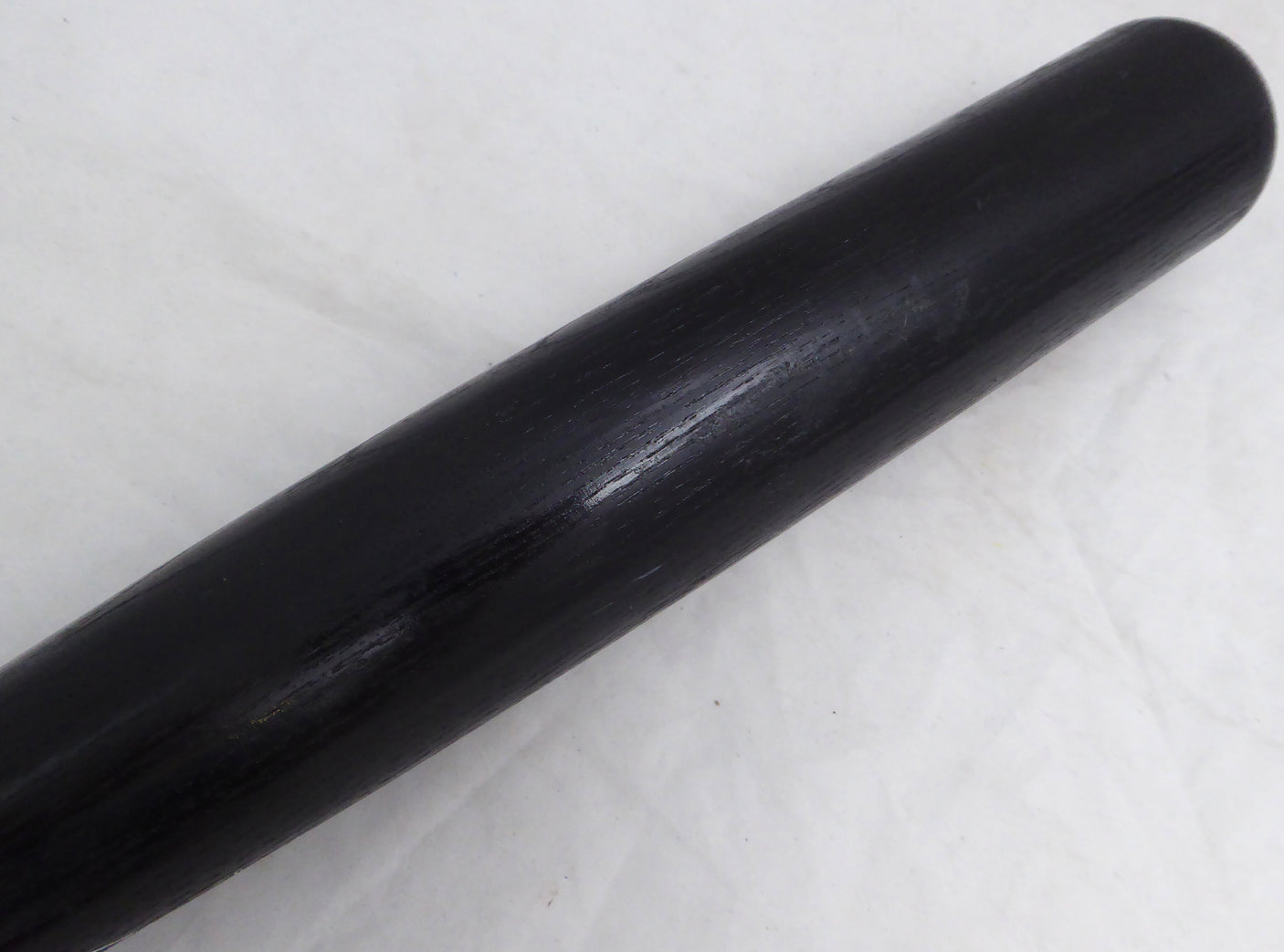 Henry Cotto Autographed Black Louisville Slugger Game Used Bat Seattle Mariners Light Use SKU #214071