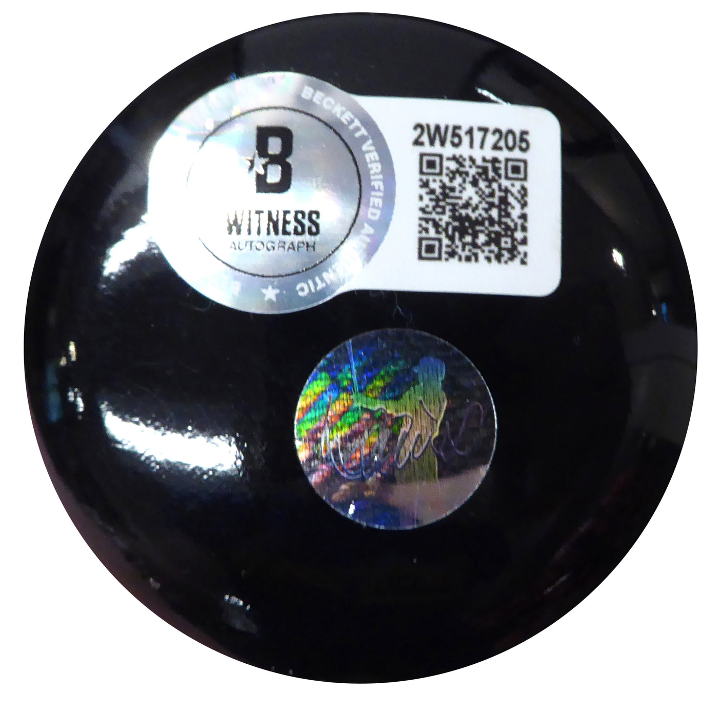 Ichiro Suzuki Autographed Black Player Model Mizuno Bat Seattle Mariners "#51 & HOF 25" Beckett BAS QR #2W517205