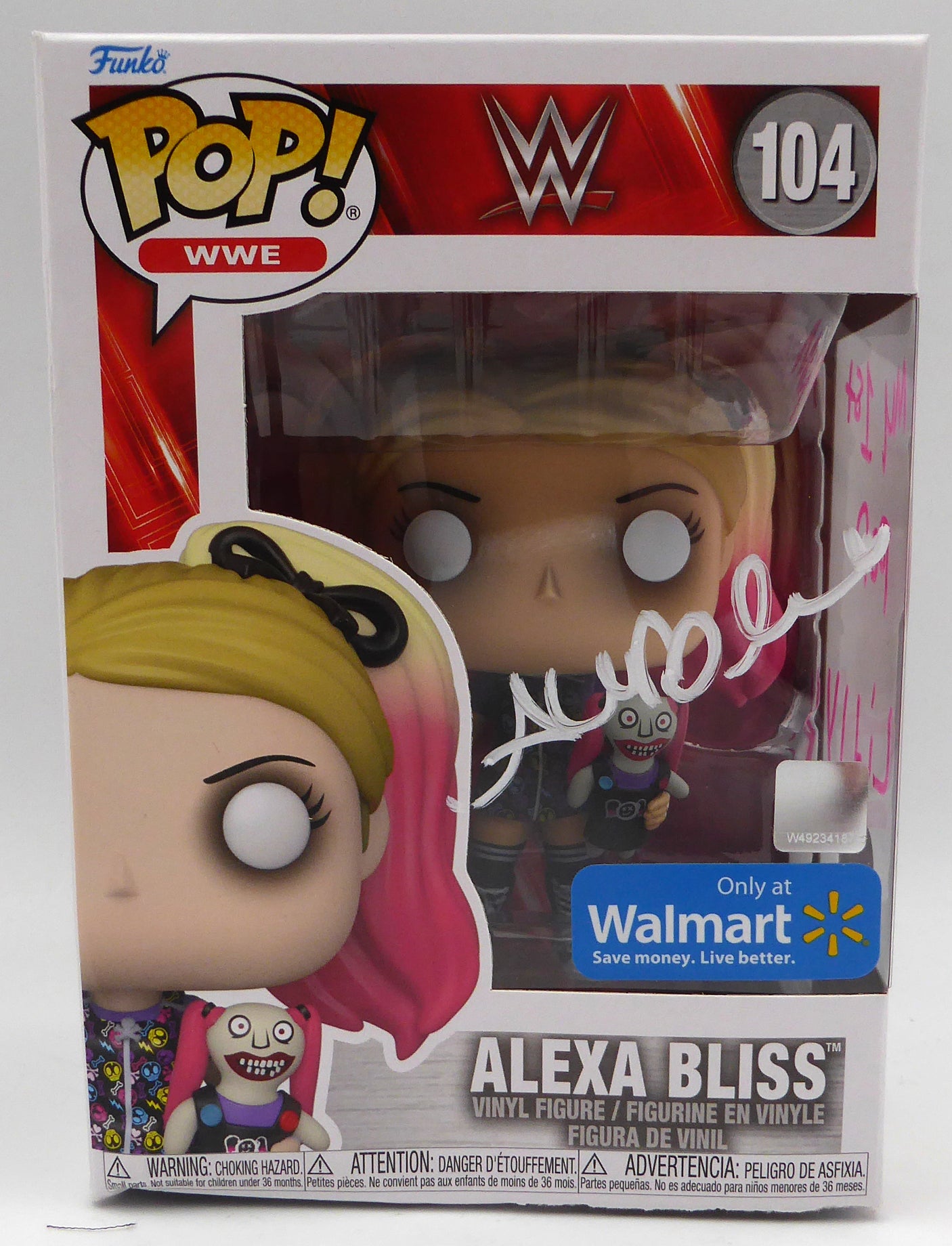 Alexis Bliss Autographed Funko POP Vinyl Figurine "My 1st POP Lilly" Beckett BAS QR #WU23259
