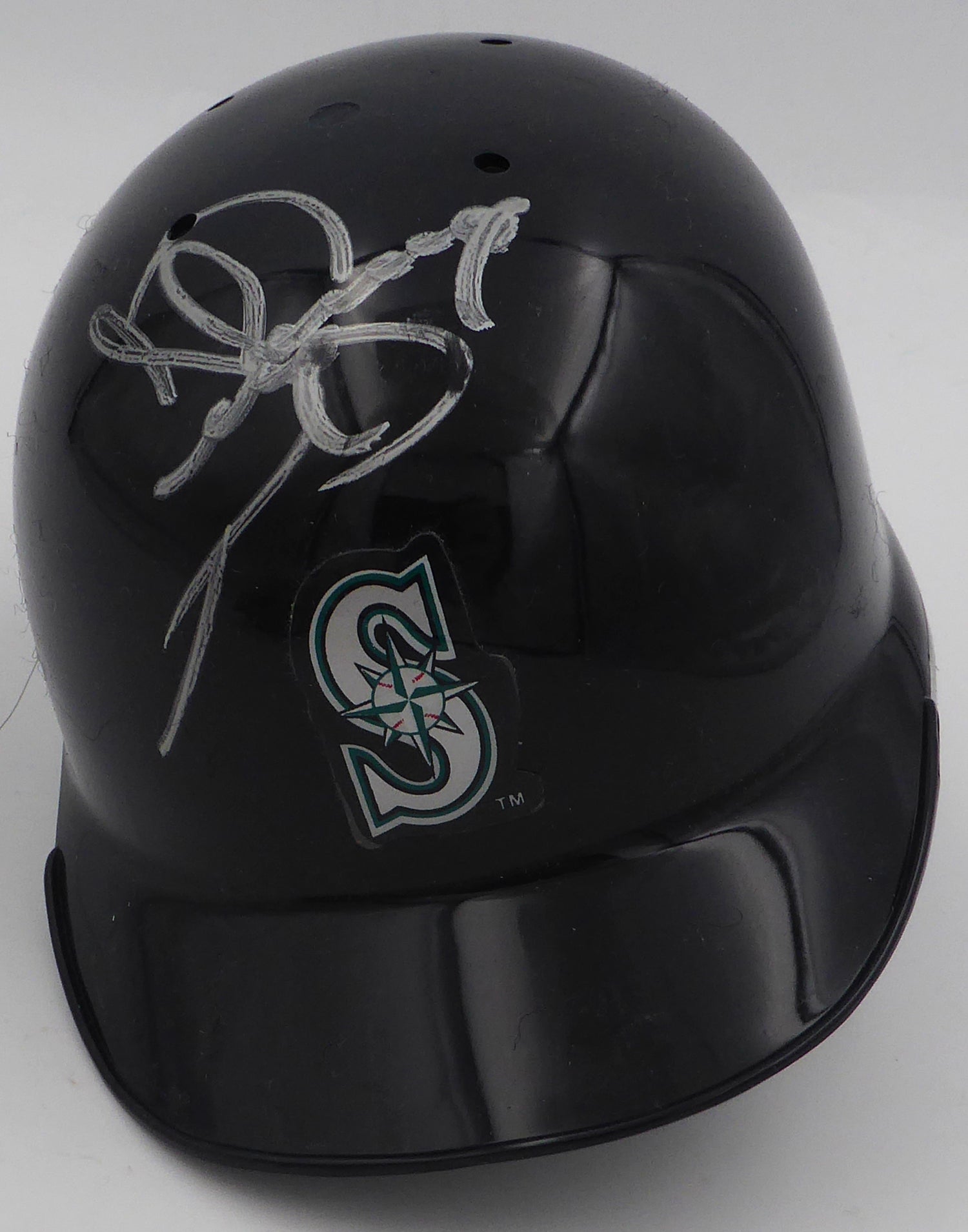 Jay Buhner Autographed Seattle Mariners Mini Batting Helmet MCS Holo #87235