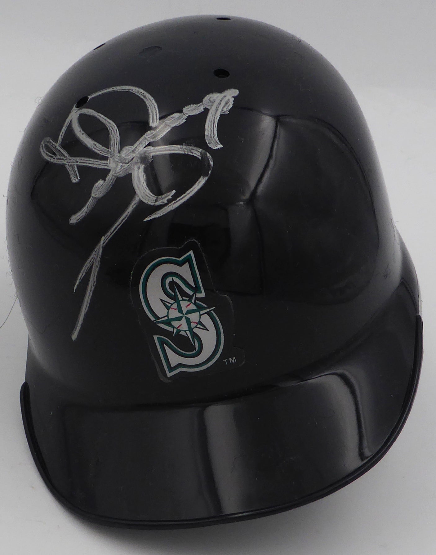 Jay Buhner Autographed Seattle Mariners Mini Batting Helmet MCS Holo #87235
