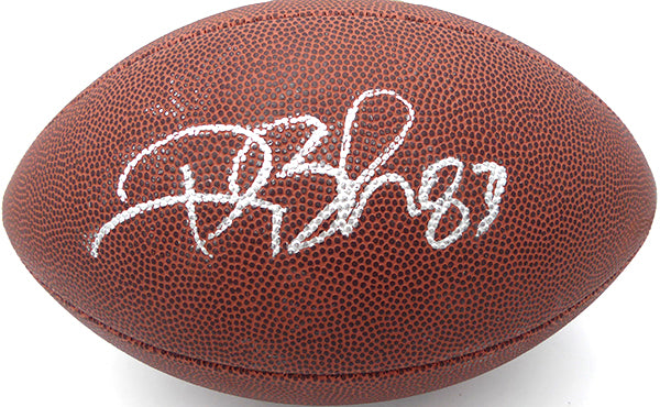 Deion Branch Autographed Football Patriots, Seahawks Beckett BAS QR #BS30324