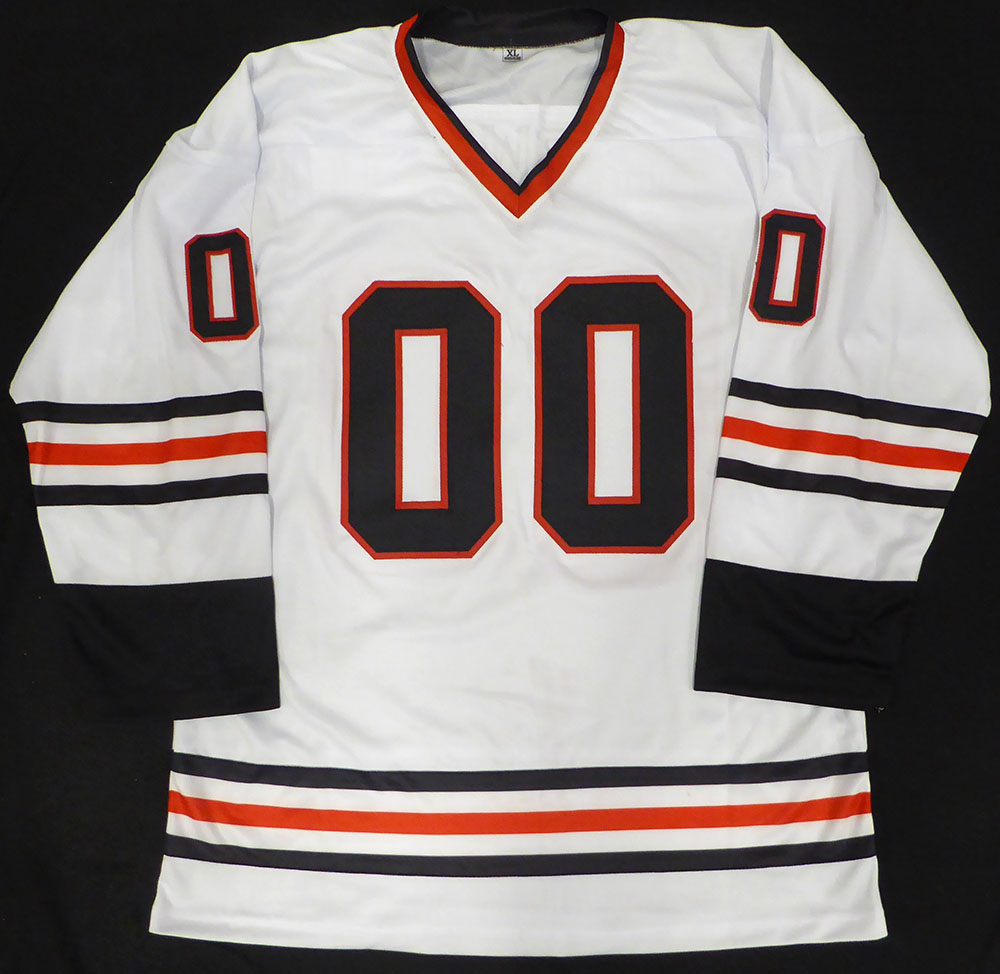 Christmas Vacation Chevy Chase Autographed White Jersey Clark Griswold Beckett BAS QR #BT00843
