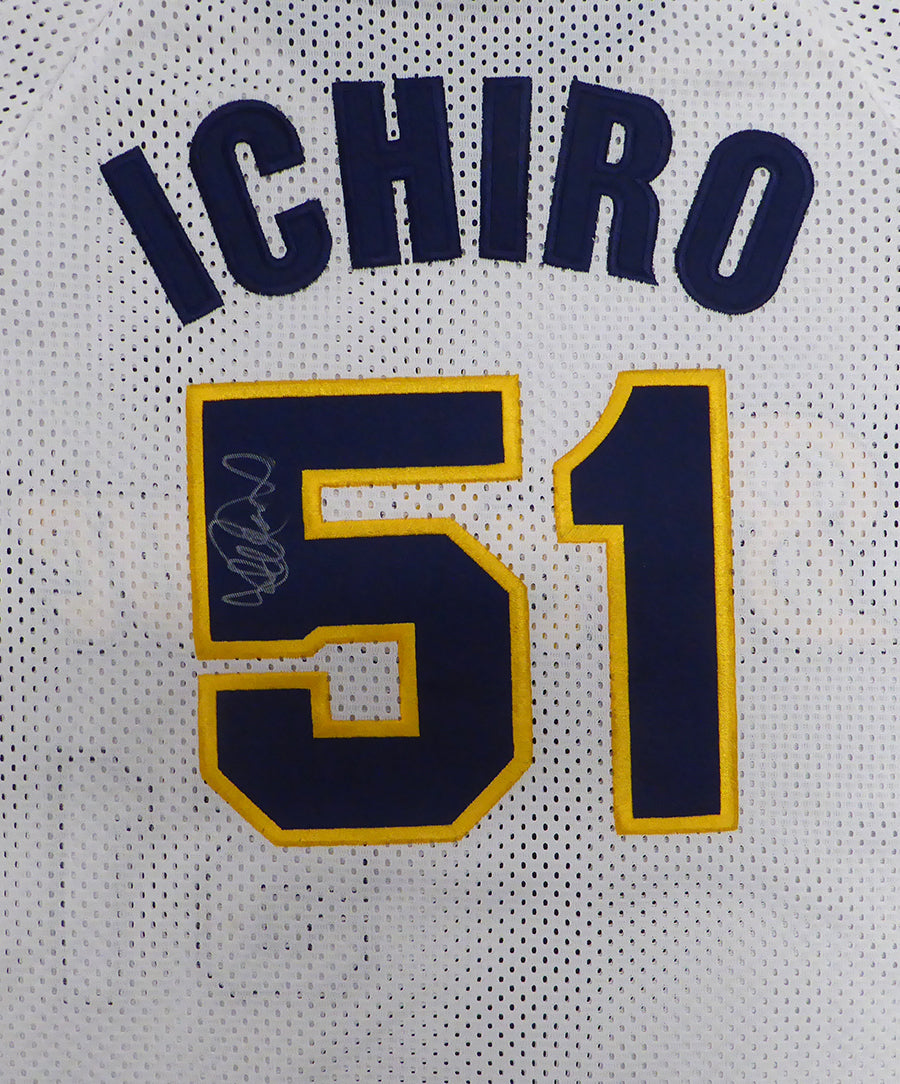 Orix Blue Wave Ichiro Suzuki Autographed White Kooy Jersey JSA #ZZ13957