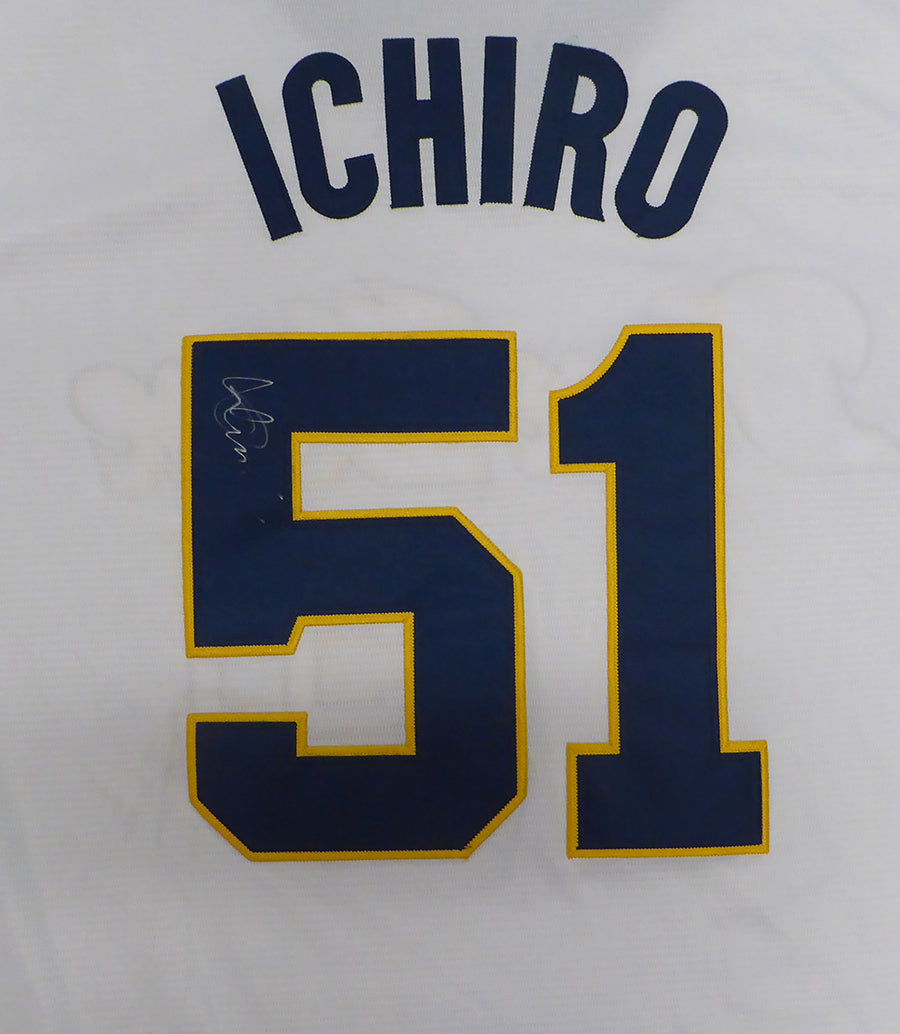 Orix Blue Wave Ichiro Suzuki Autographed White Kooy Jersey JSA #ZZ13955