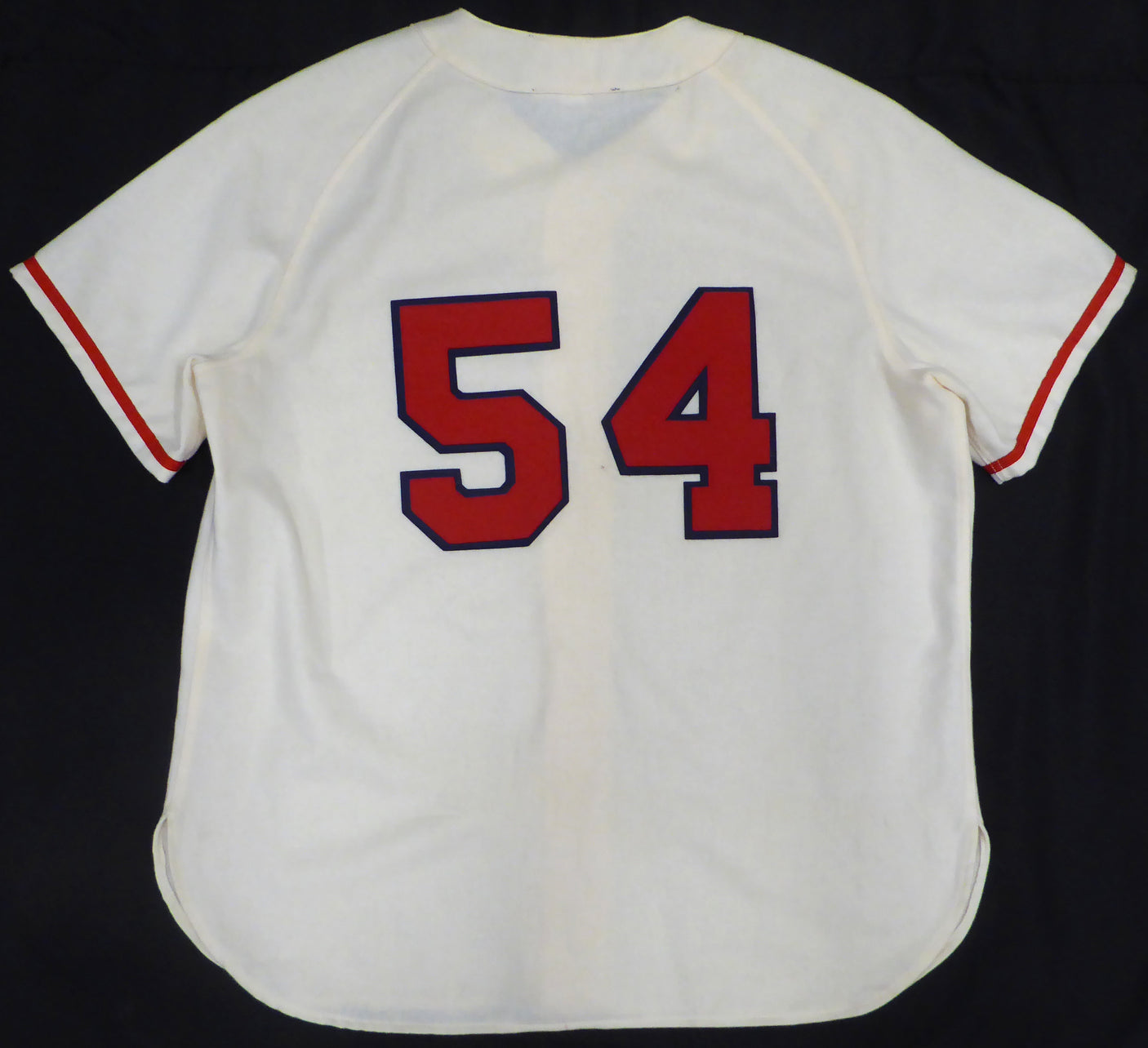 Seattle Mariners Goose Gossage Autographed Cream Ebbets Field Flannels Jersey June 11, 1994 Ebbets Field Turn Back The Clock Beckett BAS QR #BH26885