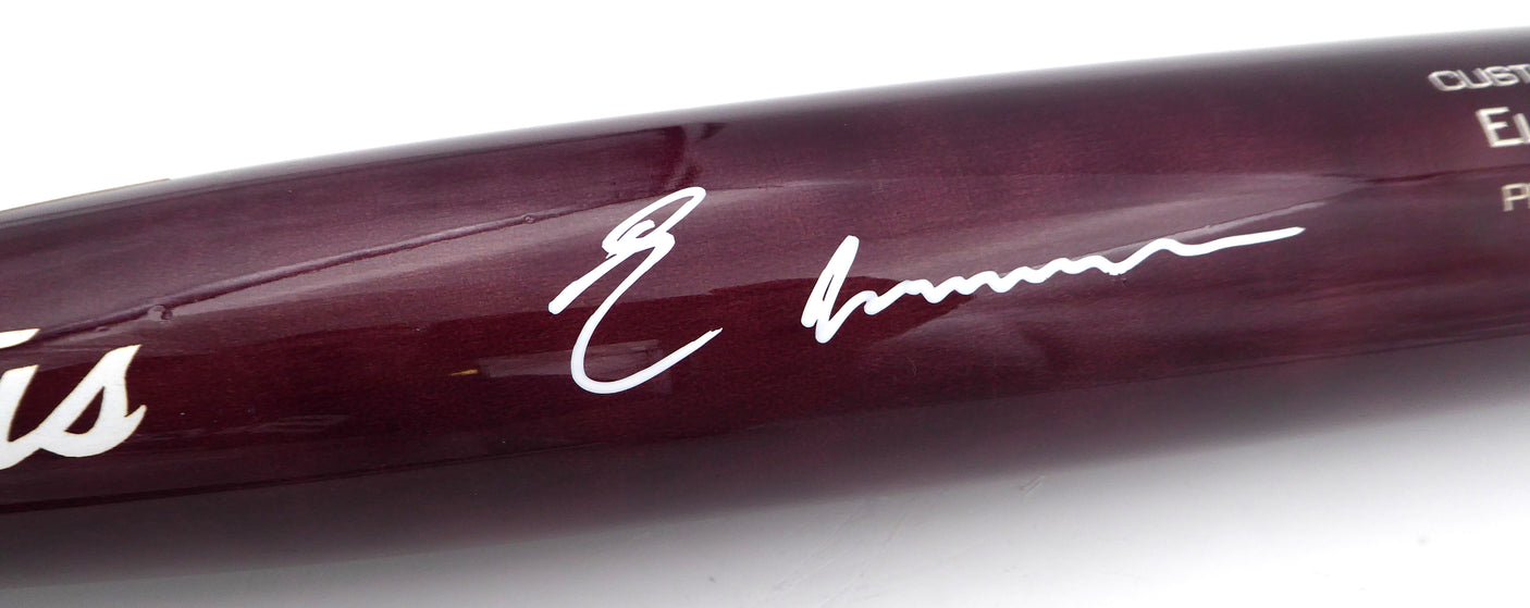 Elly De La Cruz Autographed Game model Victus Bat Cincinnati Reds Beckett BAS QR #W677156