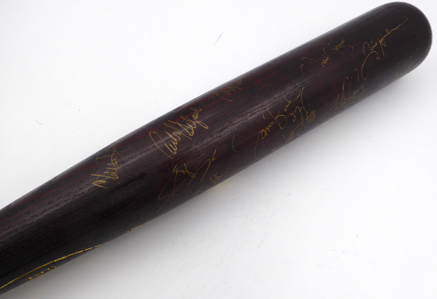 2000 All Star AL Team Autographed Louisville Slugger Bat 24 Sigs Including Derek Jeter, Mariano Rivera Beckett BAS QR #AE47109