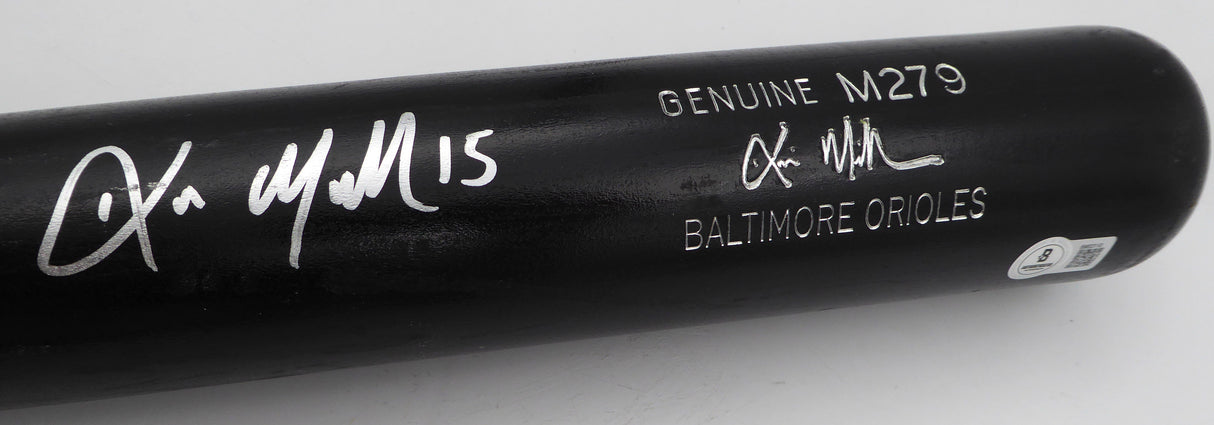Kevin Millar Autographed Game Model Louisville Slugger M9 Bat Baltimore Orioles Beckett BAS QR #BM02110