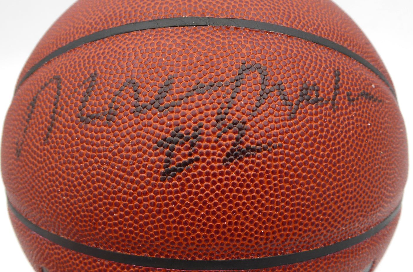 Moses Malone Autographed Spalding I /O Basketball Philadelphia 76ers JSA #AT76250