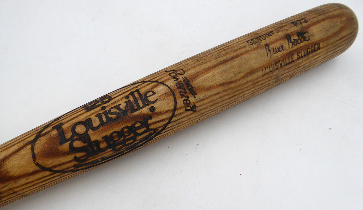 Bruce Bochte Unsigned Game Used Bat Louisville Slugger P72 Seattle Mariners SKU #253137