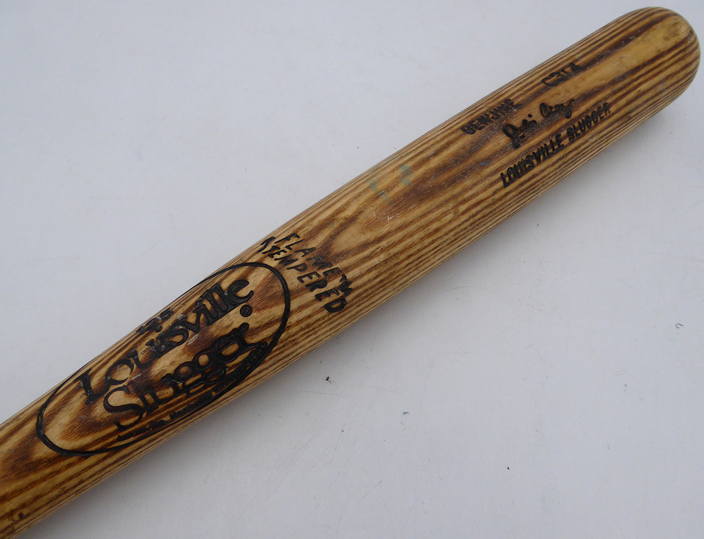 Julio Cruz Unsigned Game Used Bat Louisville Slugger C314 Seattle Mariners SKU #253139