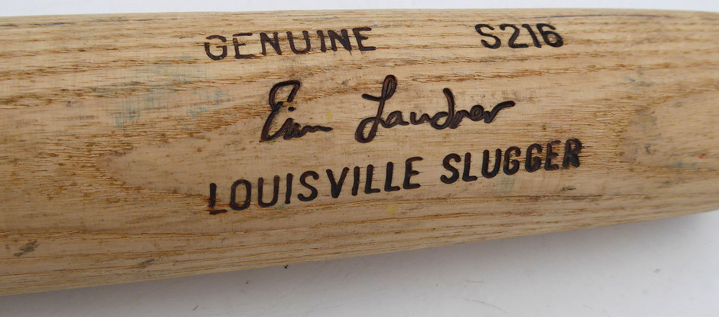 Tim Laudner Unsigned Game Used Bat Louisville Slugger S216 Minnesota Twins SKU #253140