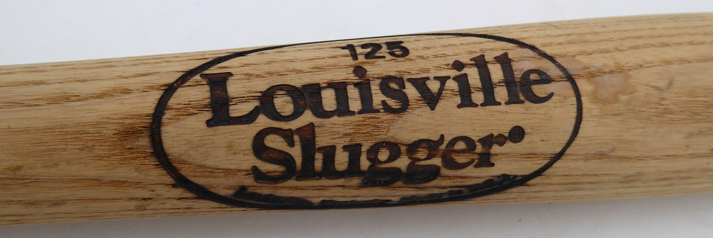 Gerald Laird Unsigned Game Used Bat Louisville Slugger S318 Atlanta Braves SKU #253143