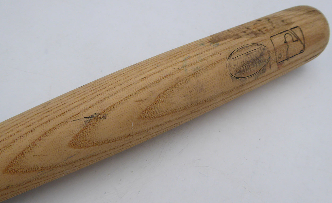 Gerald Laird Unsigned Game Used Bat Louisville Slugger S318 Atlanta Braves SKU #253143