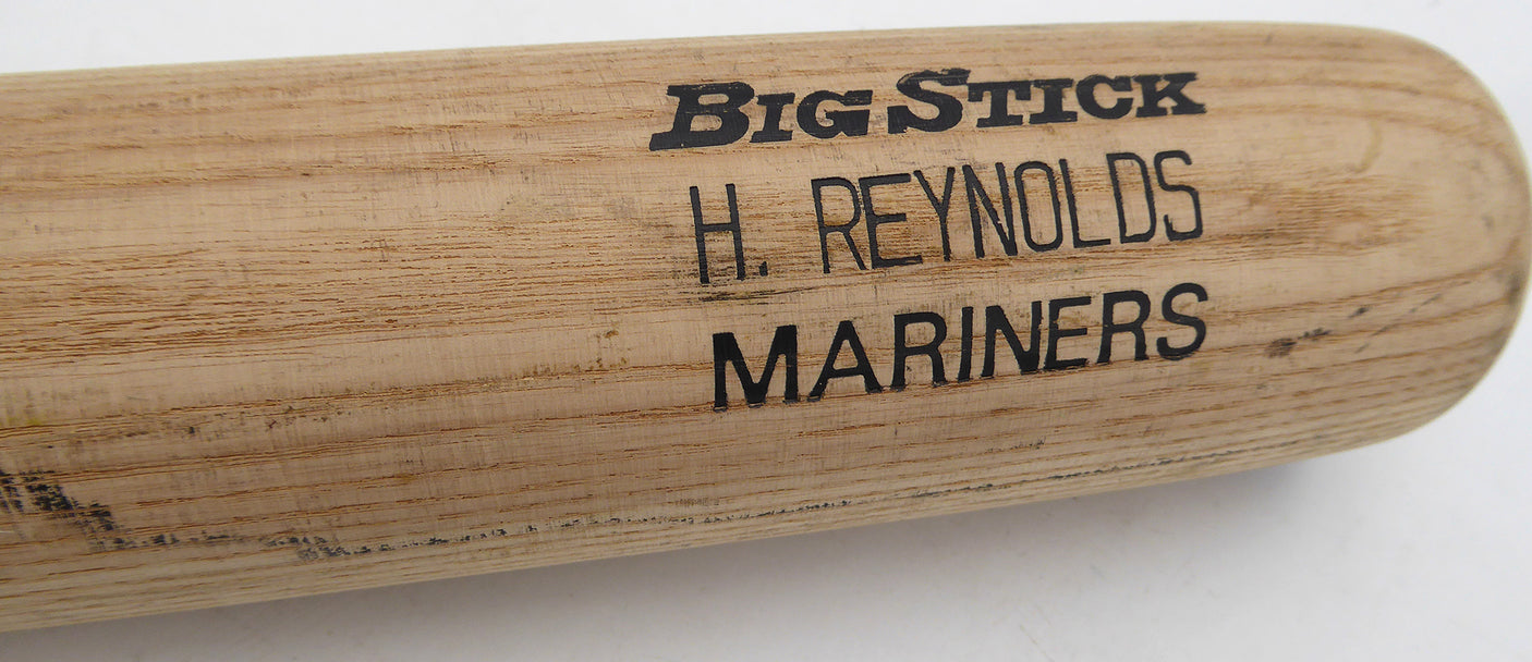 Harold Reynolds Unsigned Game Issued Bat Rawlings Seattle Mariners SKU #253149