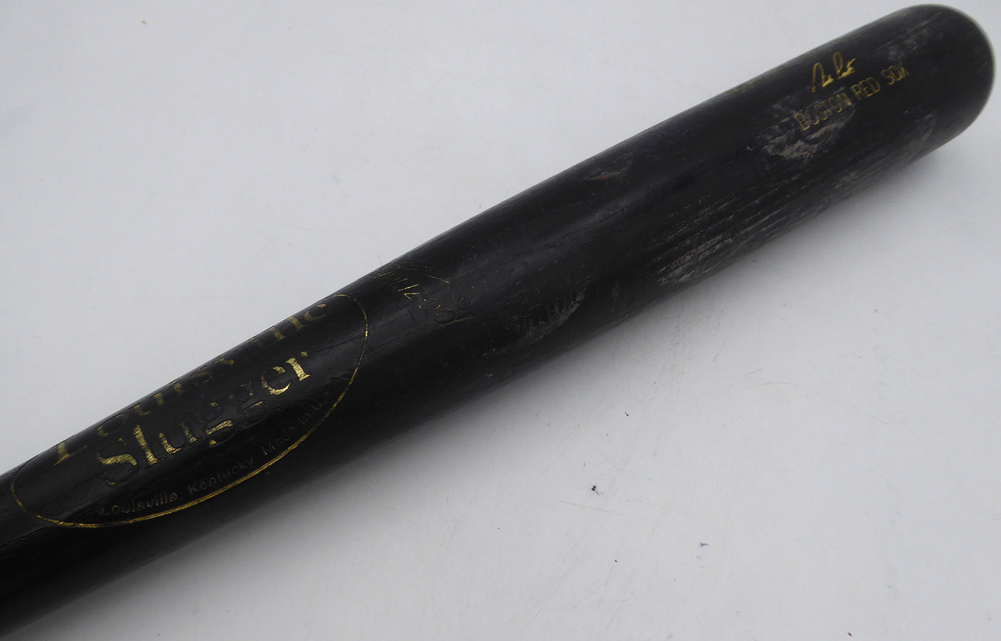 Nick Punto Unsigned Game Used Bat Louisville Slugger C271L Boston Red Sox SKU #253156