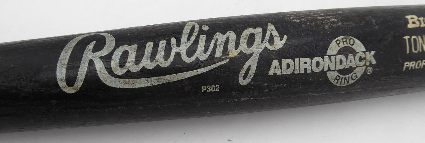 Tony Bernazard Unsigned Game Used Bat Rawlings TB4 Seattle Mariners SKU #253159