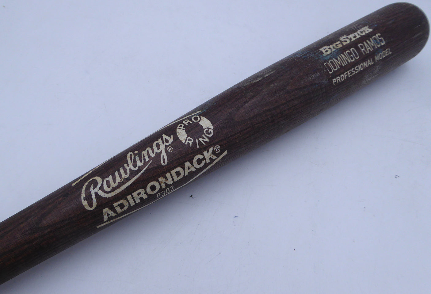 Domingo Ramos Unsigned Game Used Bat Rawlings I55S Seattle Mariners SKU #253160