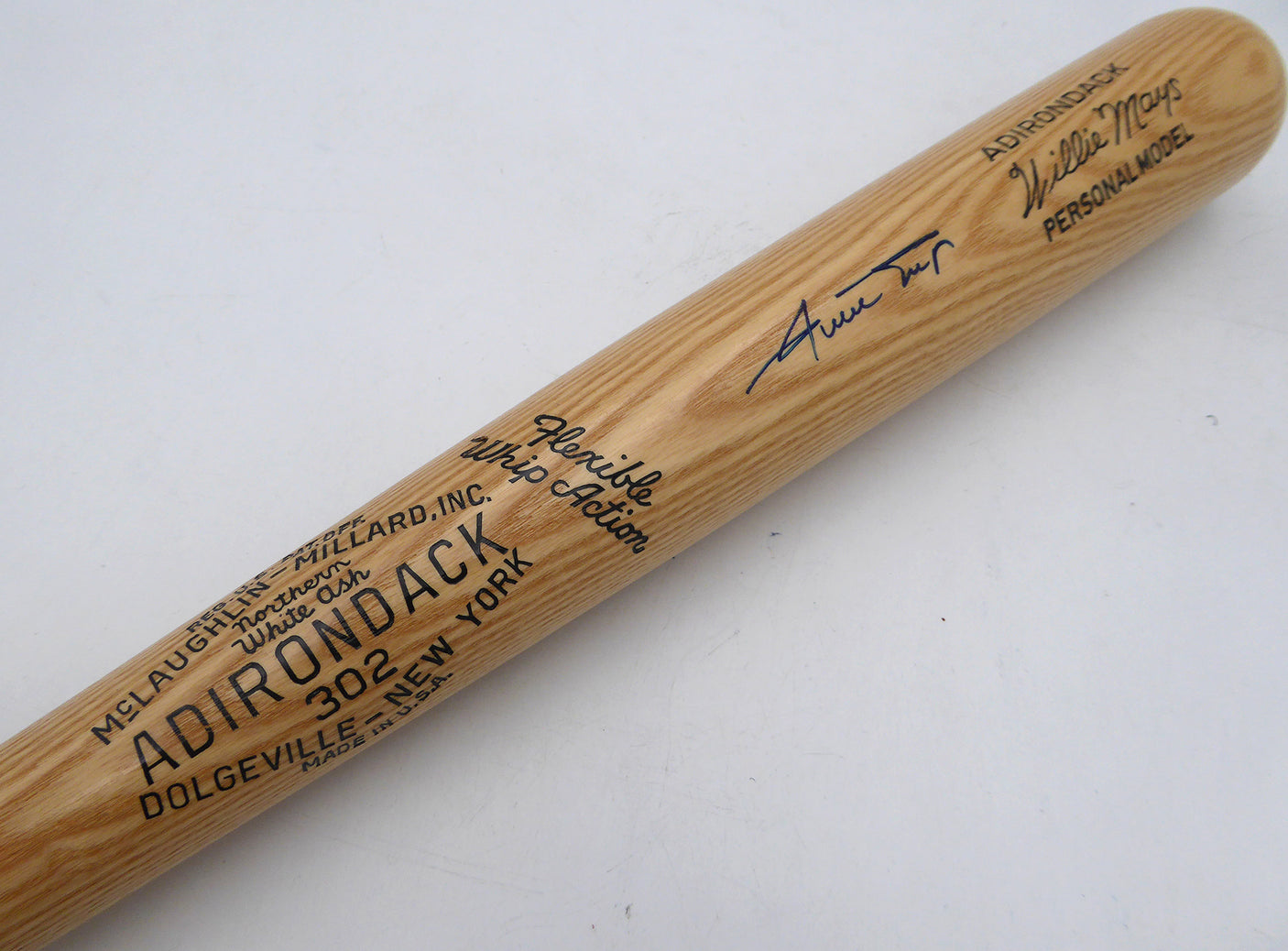 Willie Mays Autographed Adirondack Bat San Francisco Giants PSA/DNA #T30119