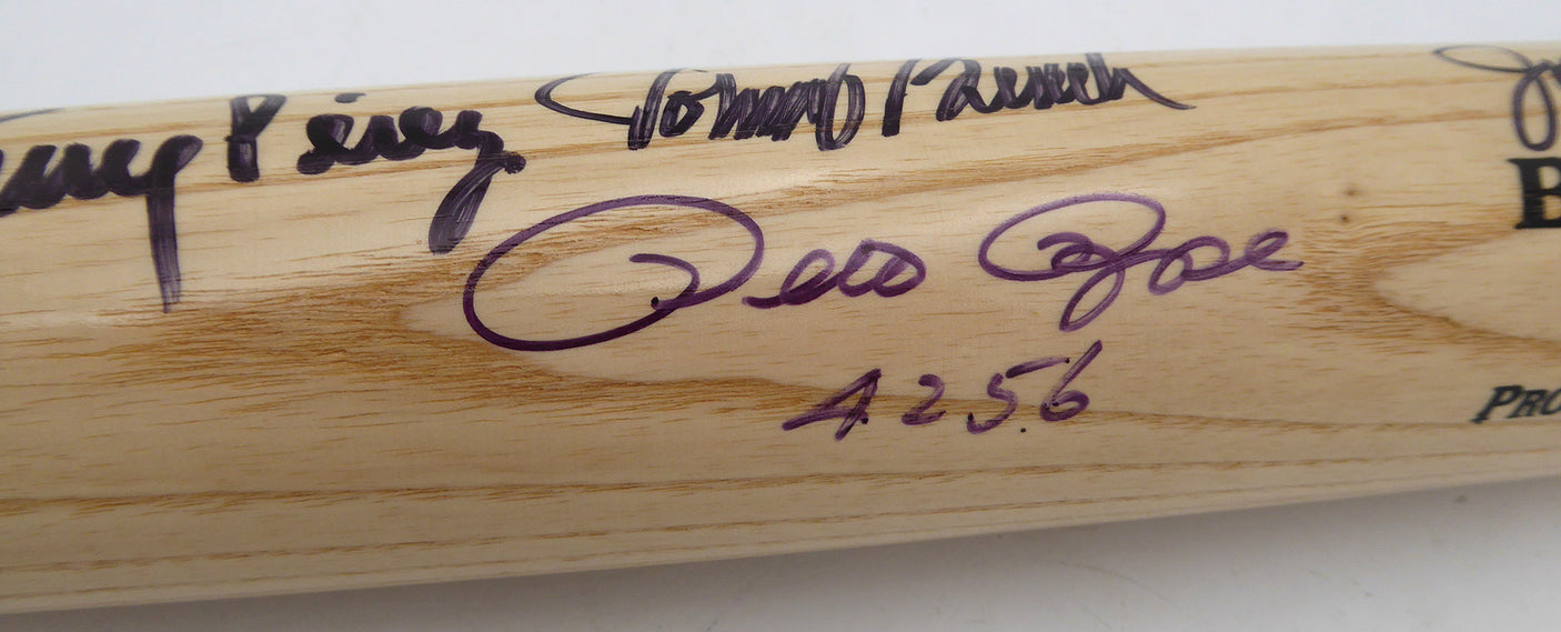Johnny Bench, Pete Rose, Tony Perez and Joe Morgan Autographed Rawlings Bat Cincinnati Reds Fanatics Holo #A531218