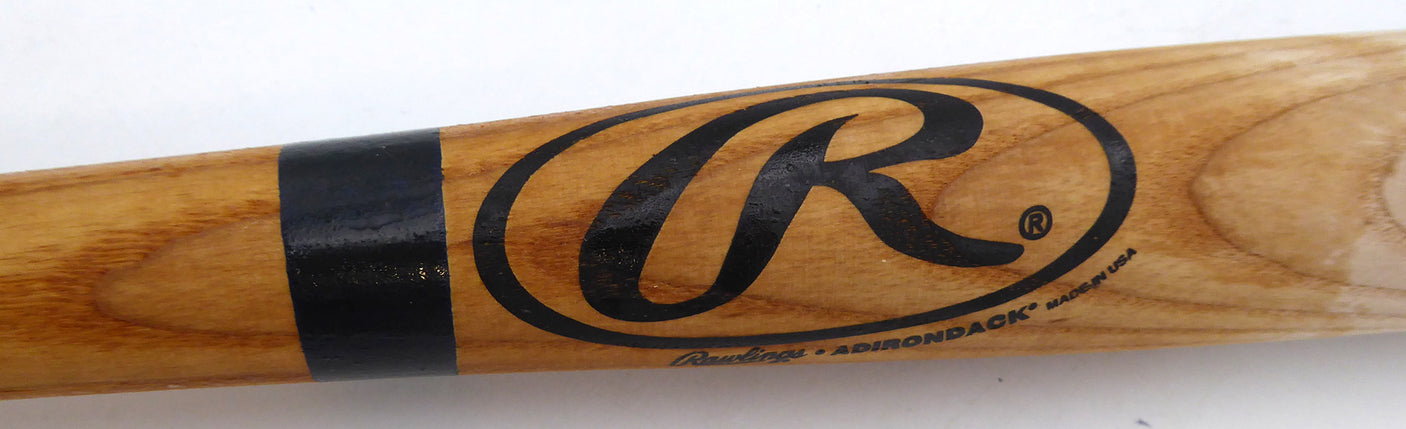 Edgar Martinez Autographed Rawlings Game Model Bat Seattle Mariners Beckett BAS QR #BS30661
