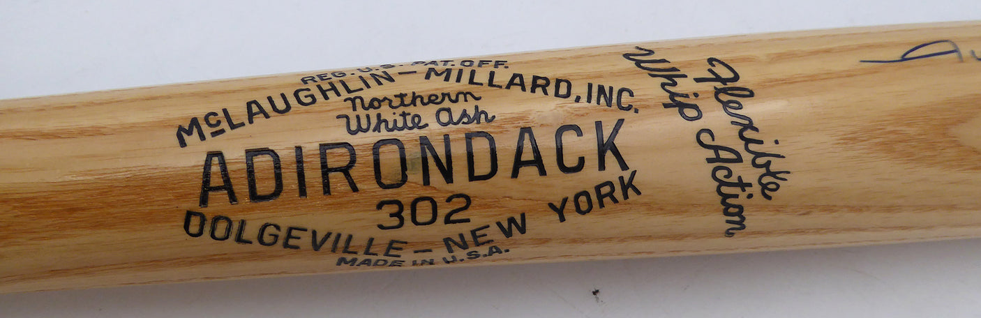 Willie Mays Autographed Adirondack Bat San Francisco Giants Beckett BAS #AE16704