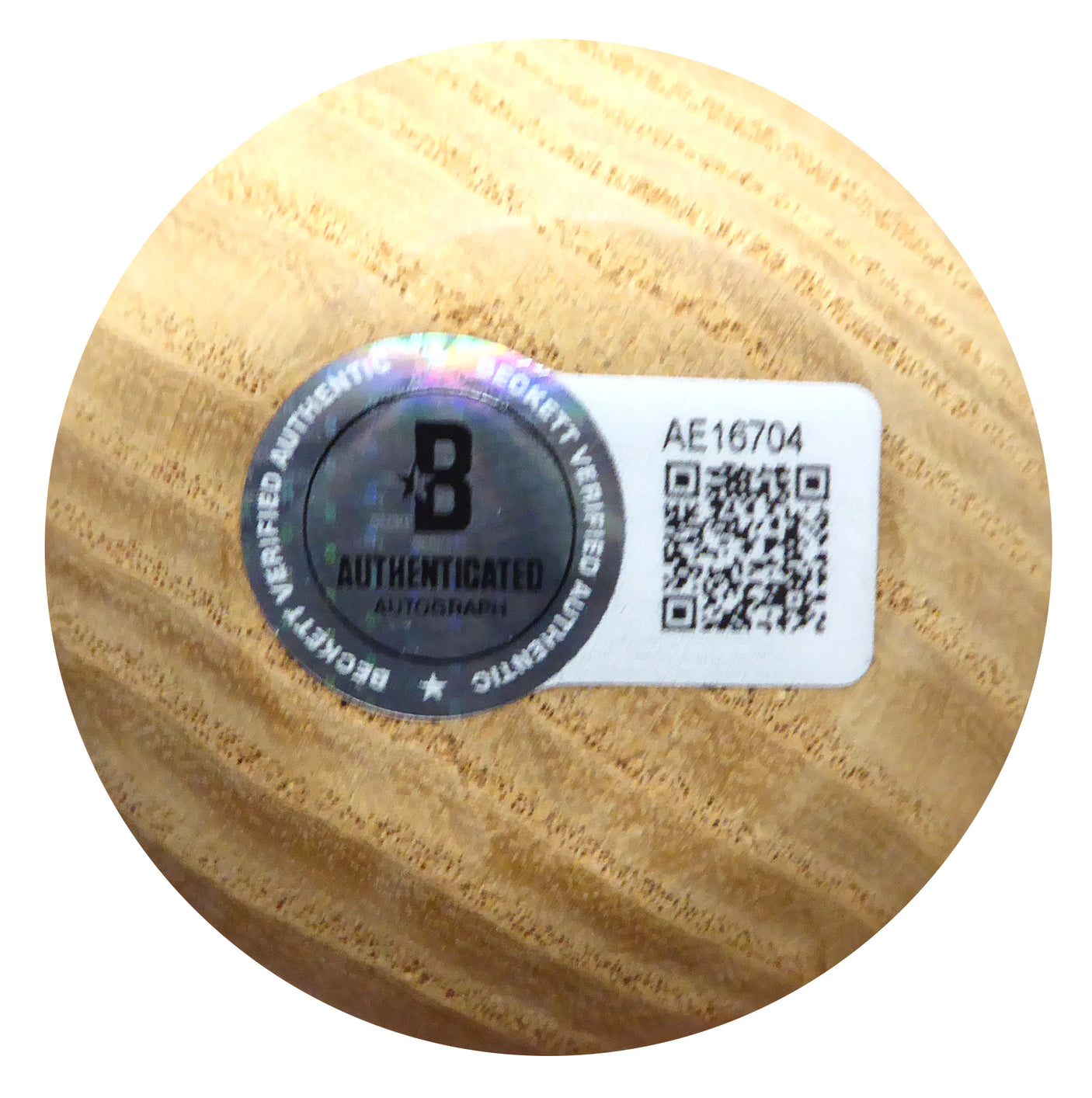 Willie Mays Autographed Adirondack Bat San Francisco Giants Beckett BAS #AE16704