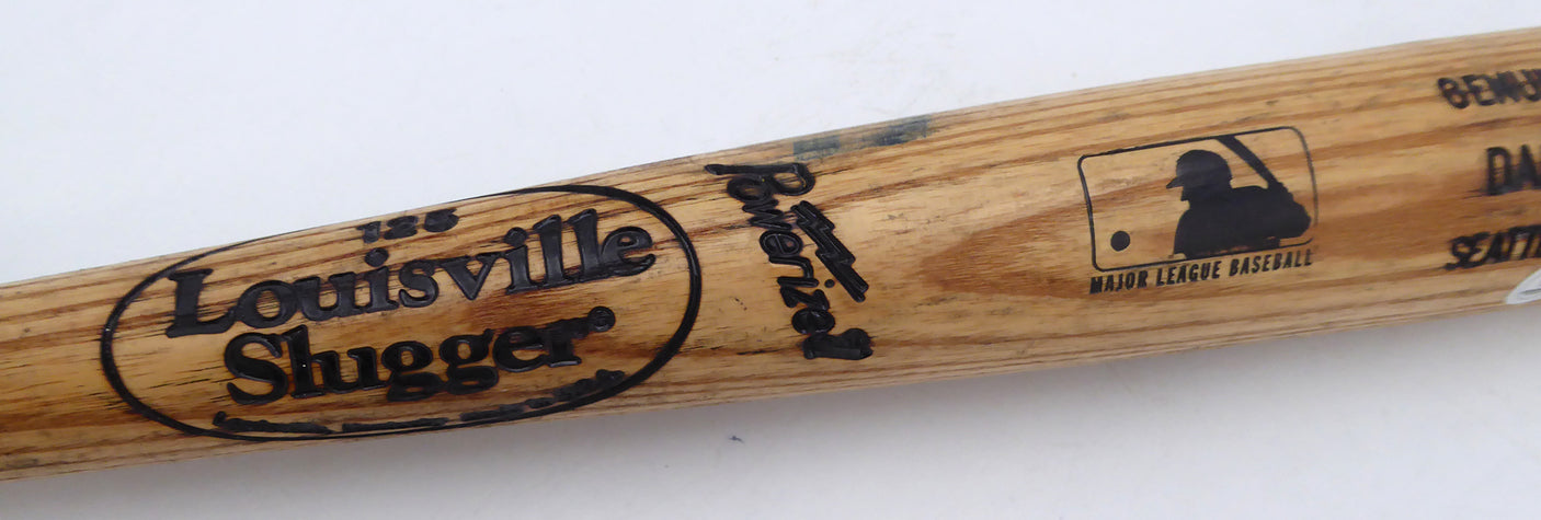 Dan Wilson Autographed Game Used Louisville Slugger C271 Bat Seattle Mariners Beckett BAS QR #BS30557