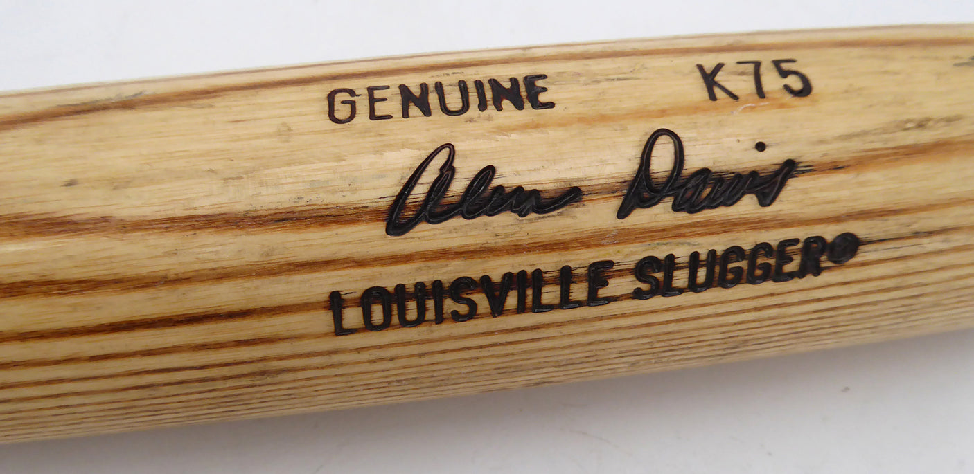 Alvin Davis Unsigned Game Used Louisville Slugger K75 Bat Seattle Mariners SKU #253268