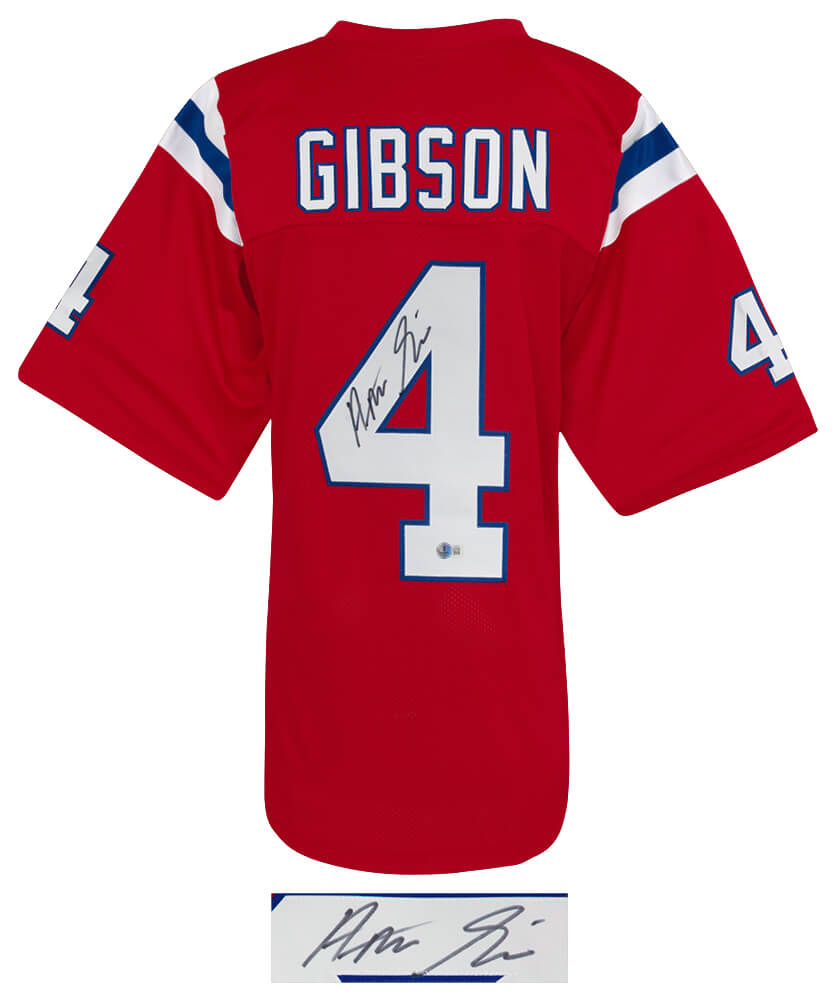 Antonio Gibson Signed Red Custom Football Jersey - (Beckett)