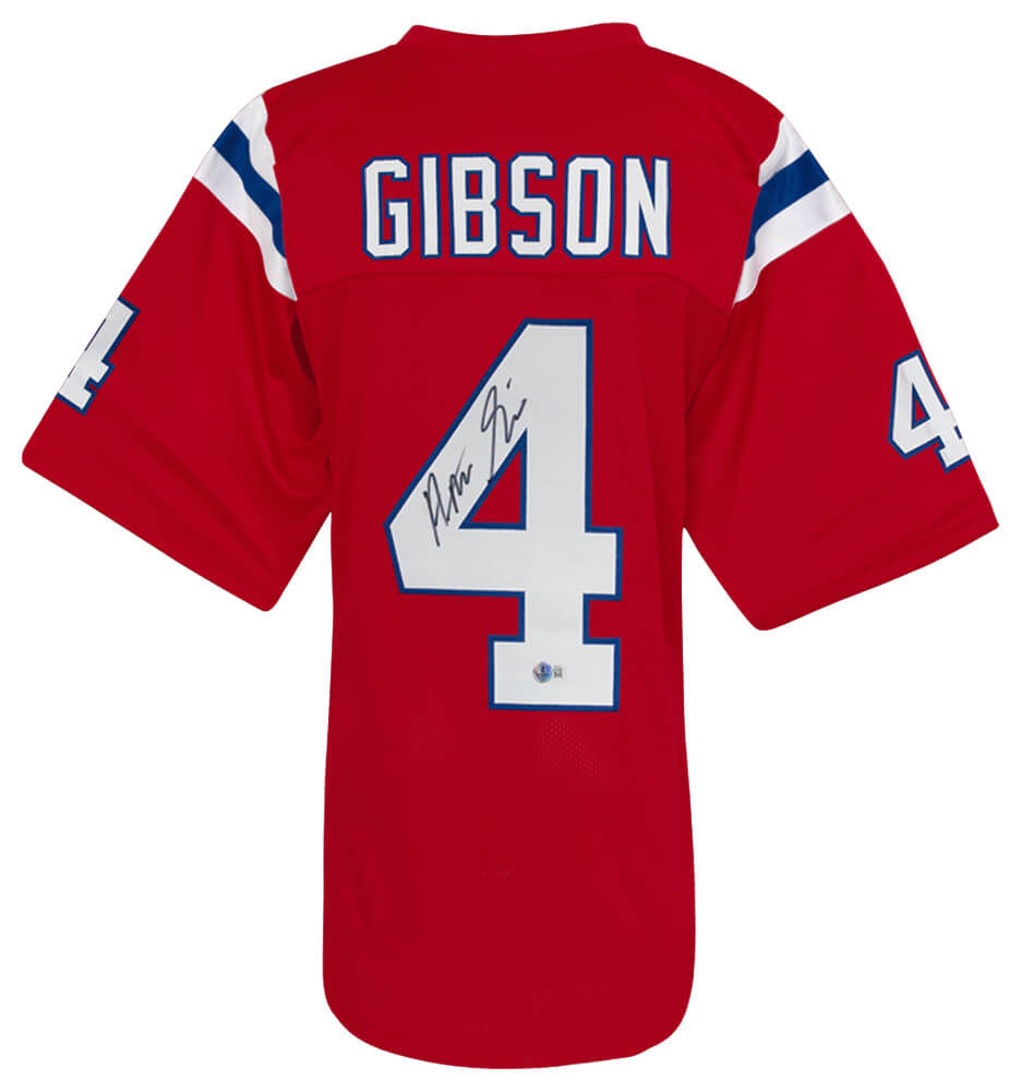 Antonio Gibson Signed Red Custom Football Jersey - (Beckett)