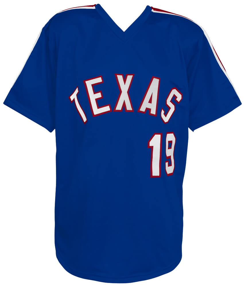 Juan Gonzalez Signed Blue Throwback Custom Baseball Jersey w/2x AL MVP