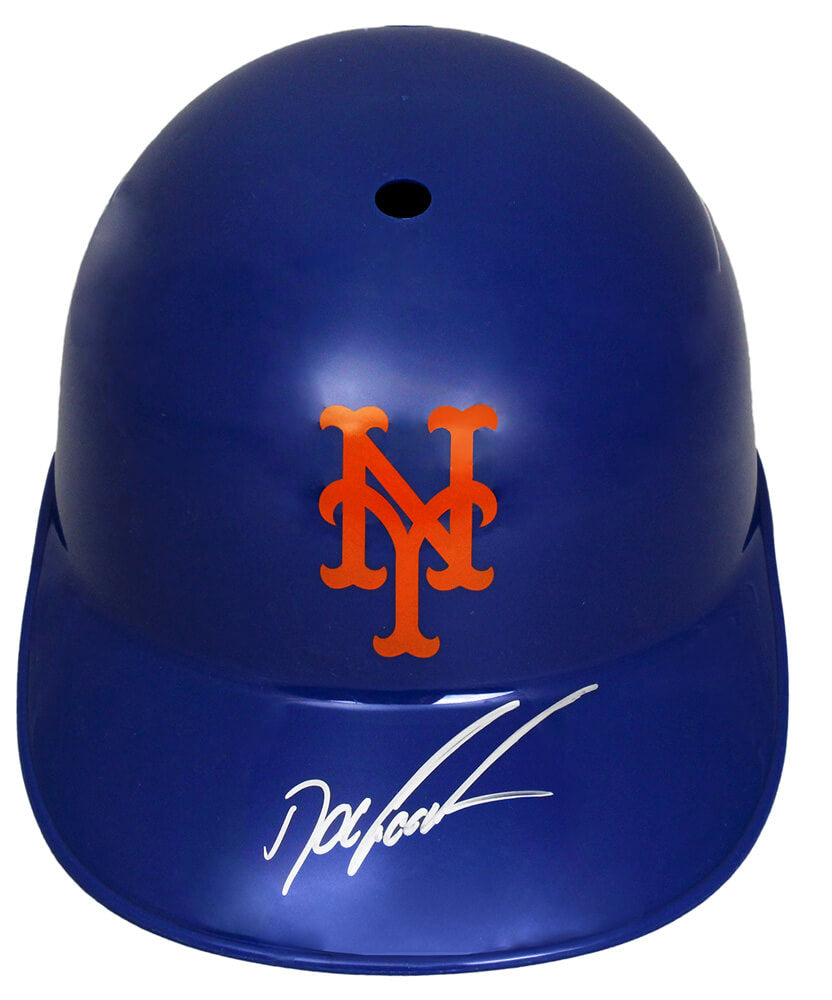 Dwight 'Doc' Gooden Signed New York Mets Replica Batting Helmet