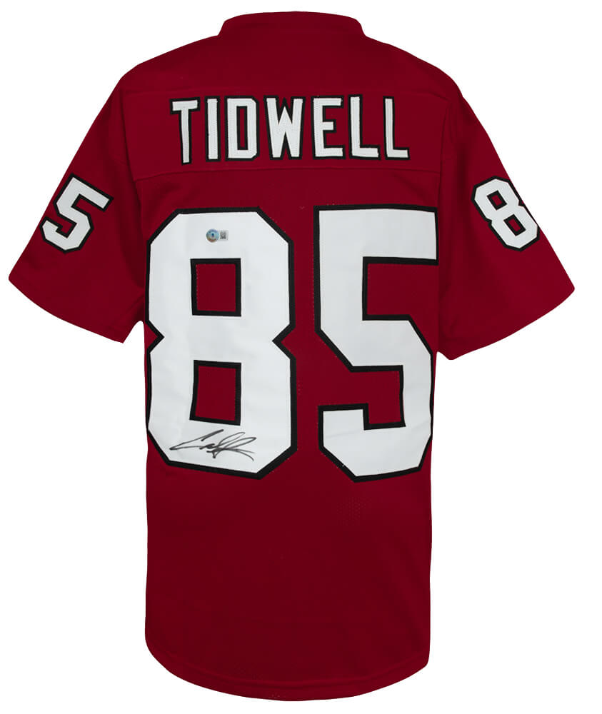 Cuba Gooding Jr Signed Red 'Tidwell #85' Custom Football Jersey - (Beckett)