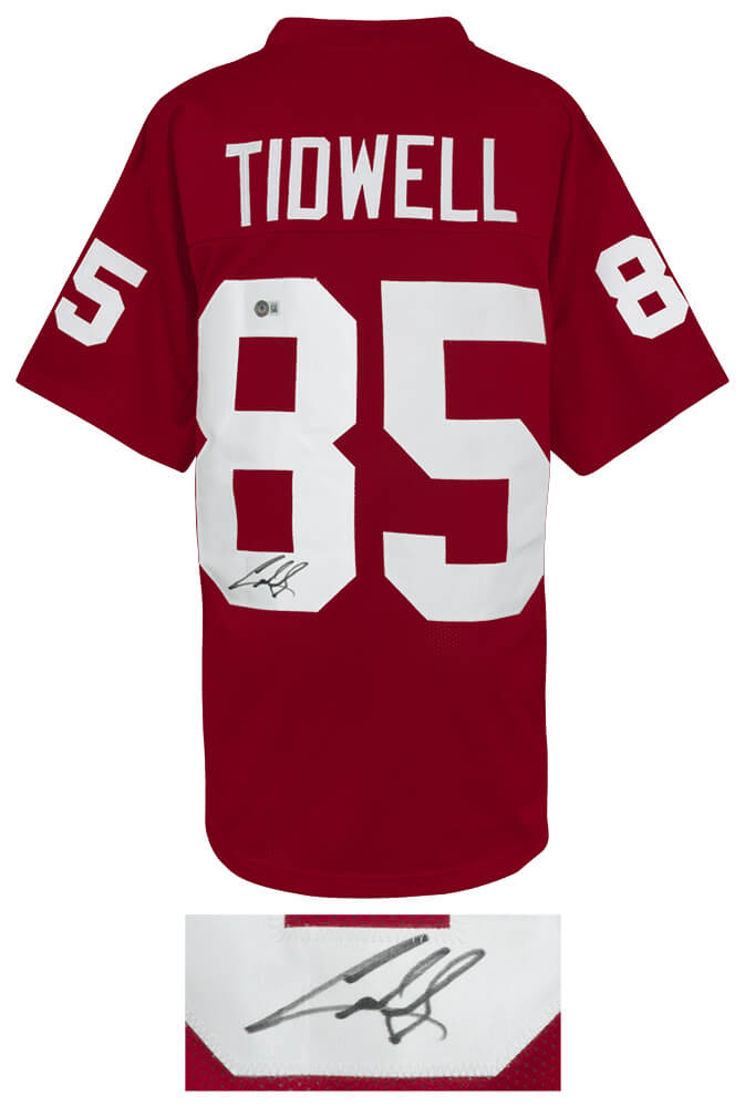 Cuba Gooding Jr Signed Red 'Tidwell' Custom Football Jersey - (Beckett)