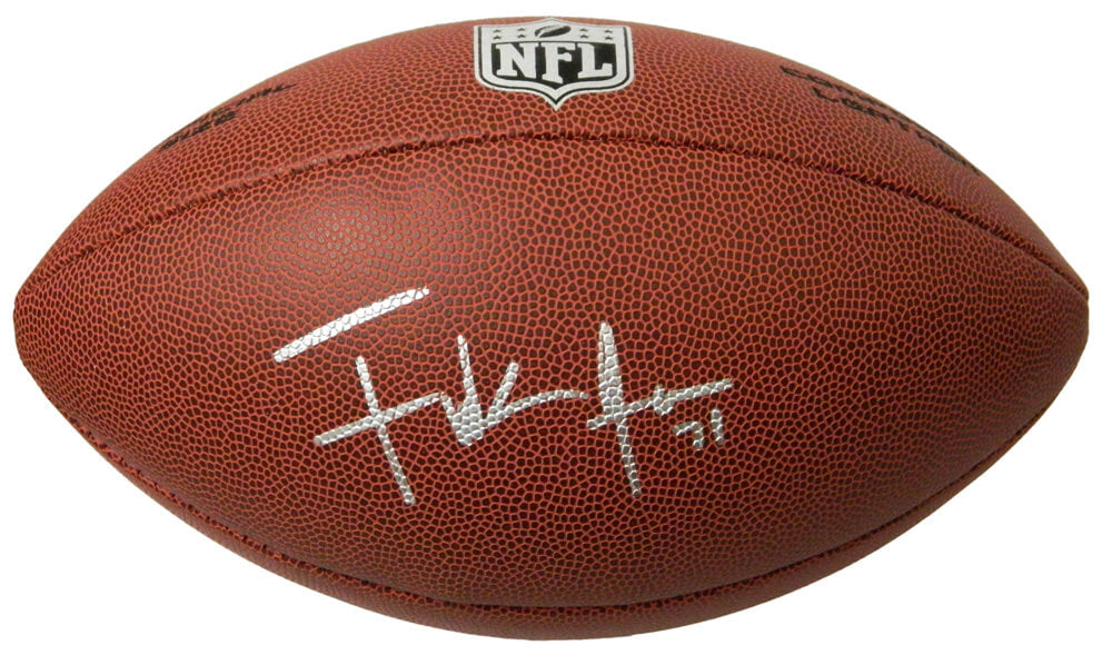Frank Gore Signed Wilson Limited Full Size NFL Football