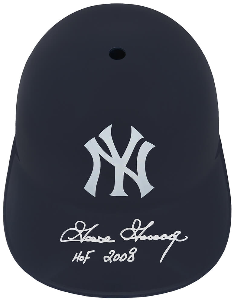 Goose Gossage Signed New York Yankees Souvenir Replica Batting Helmet w/HOF 2008