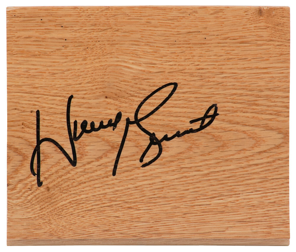 Horace Grant Signed 5x6 Wood Floor Piece
