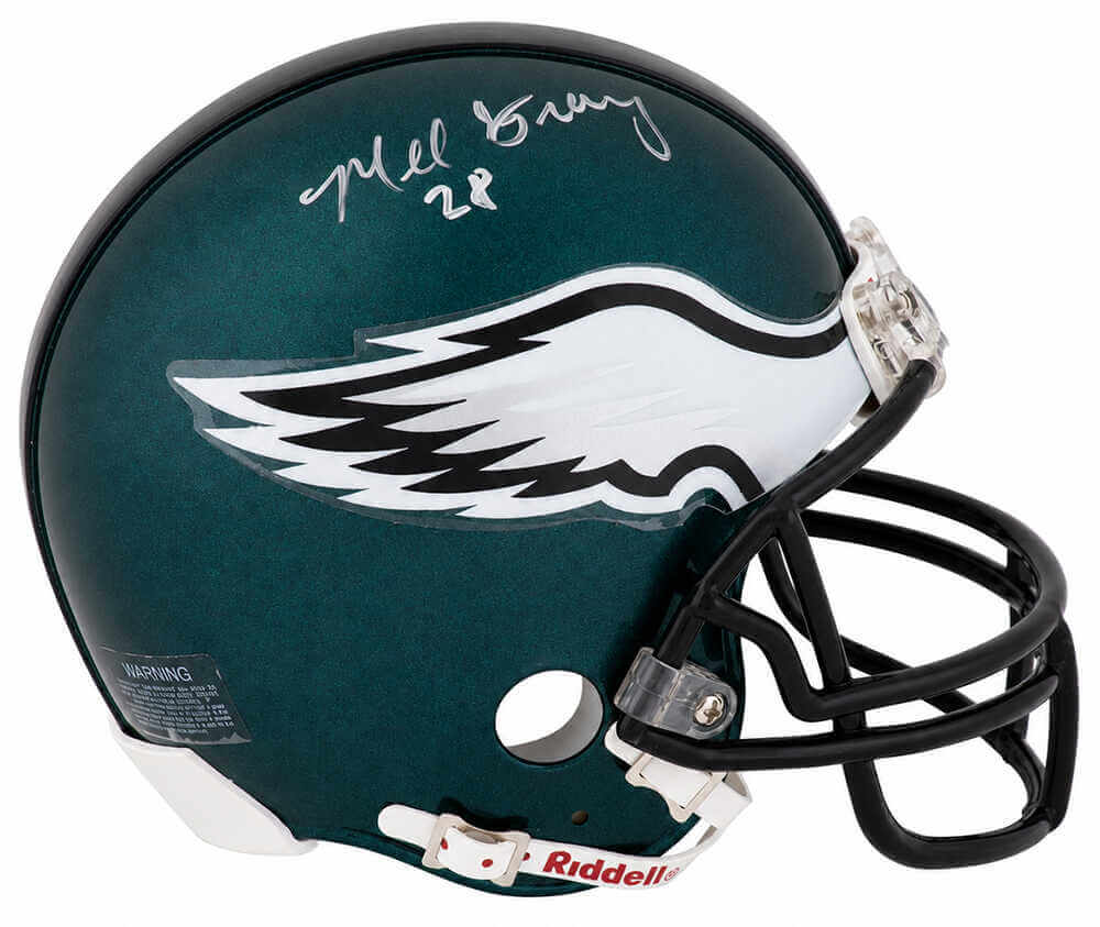 Mel Gray Signed Philadelphia Eagles Riddell (VSR4) Mini Helmet