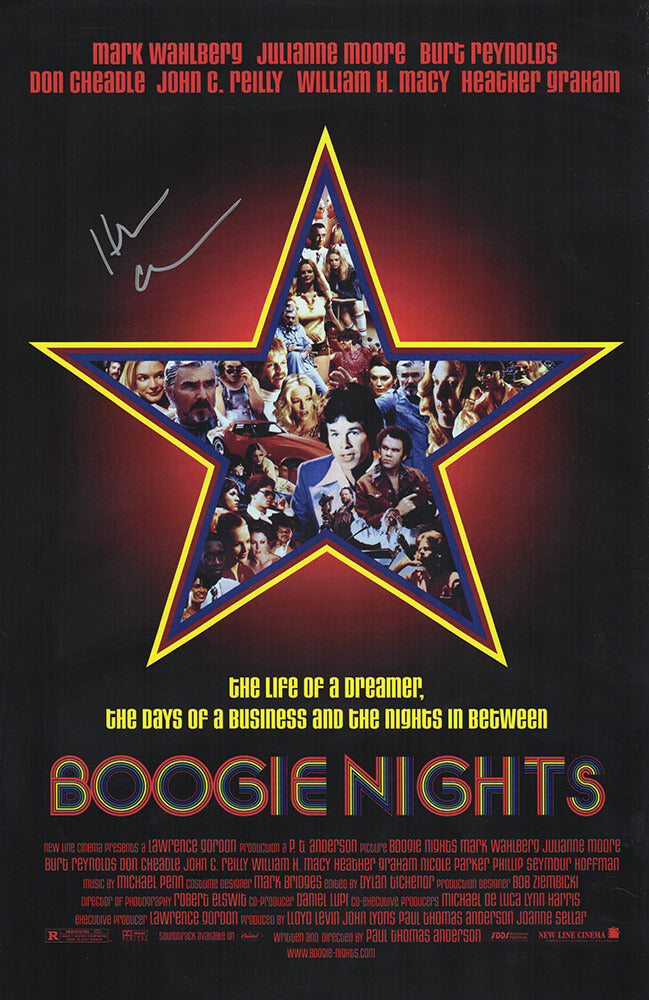Heather Graham Signed Boogie Nights 11x17 Movie Poster
