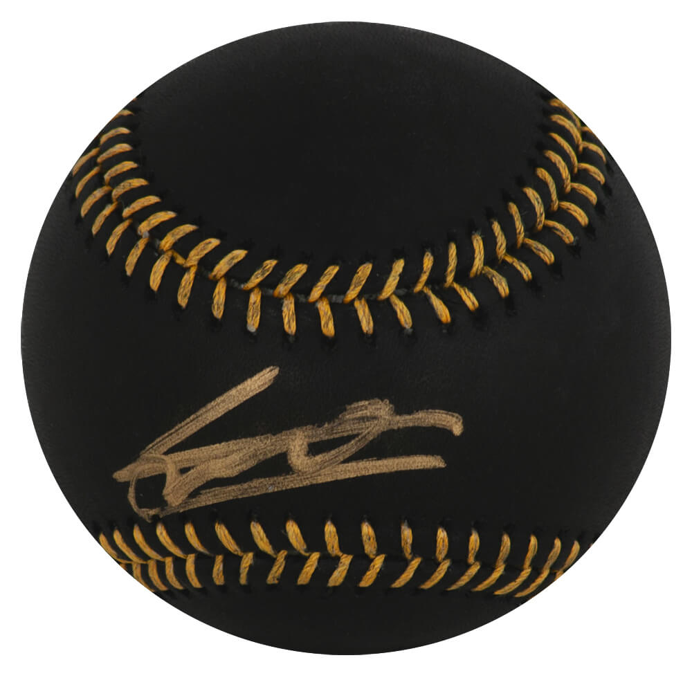 Vladimir Guerrero Jr Signed Rawlings Black MLB Baseball - (JSA)