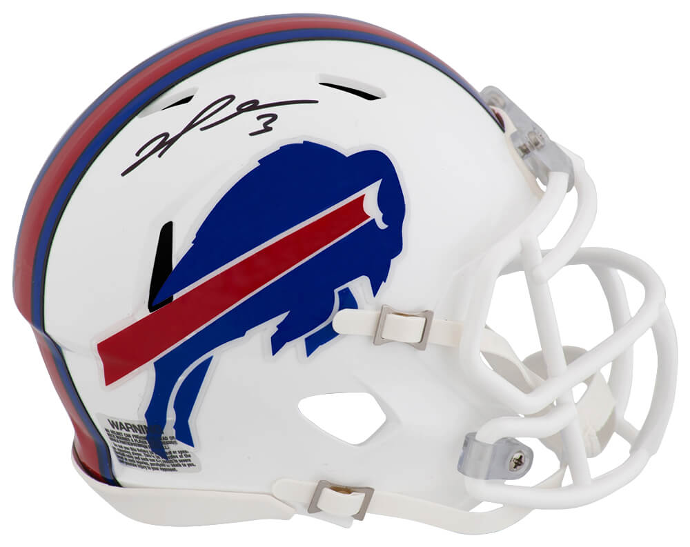Damar Hamlin Signed Buffalo Bills Riddell Speed Mini Helmet