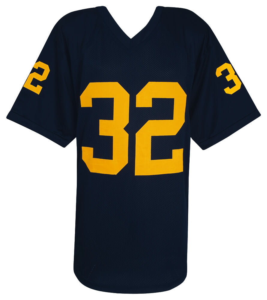 Jaylen Harrell Signed Navy Custom College Football Jersey w/2023 National Champs