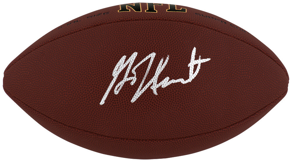 Garrison Hearst Signed Wilson Super Grip Full Size NFL Football