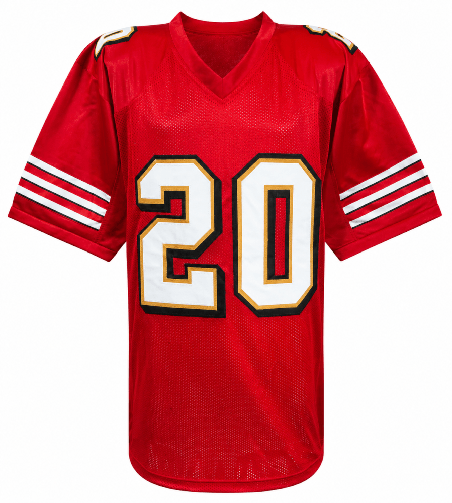Garrison Hearst Signed Red Custom Football Jersey