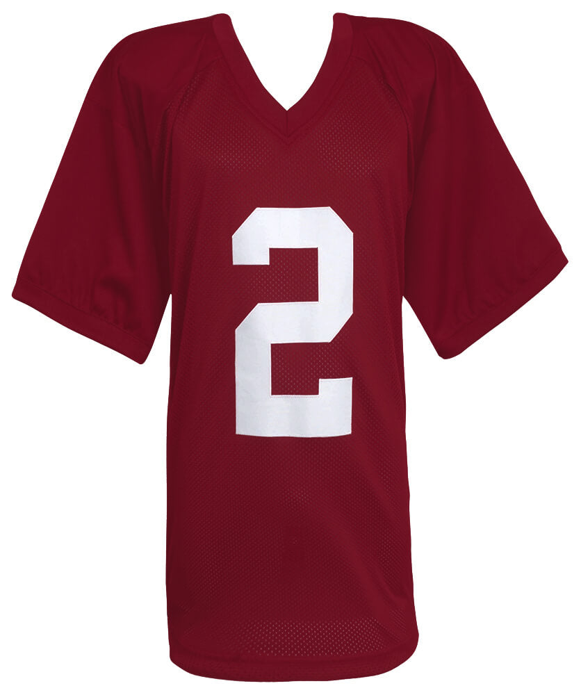Derrick Henry Signed Maroon Custom College Football Jersey - (Beckett)