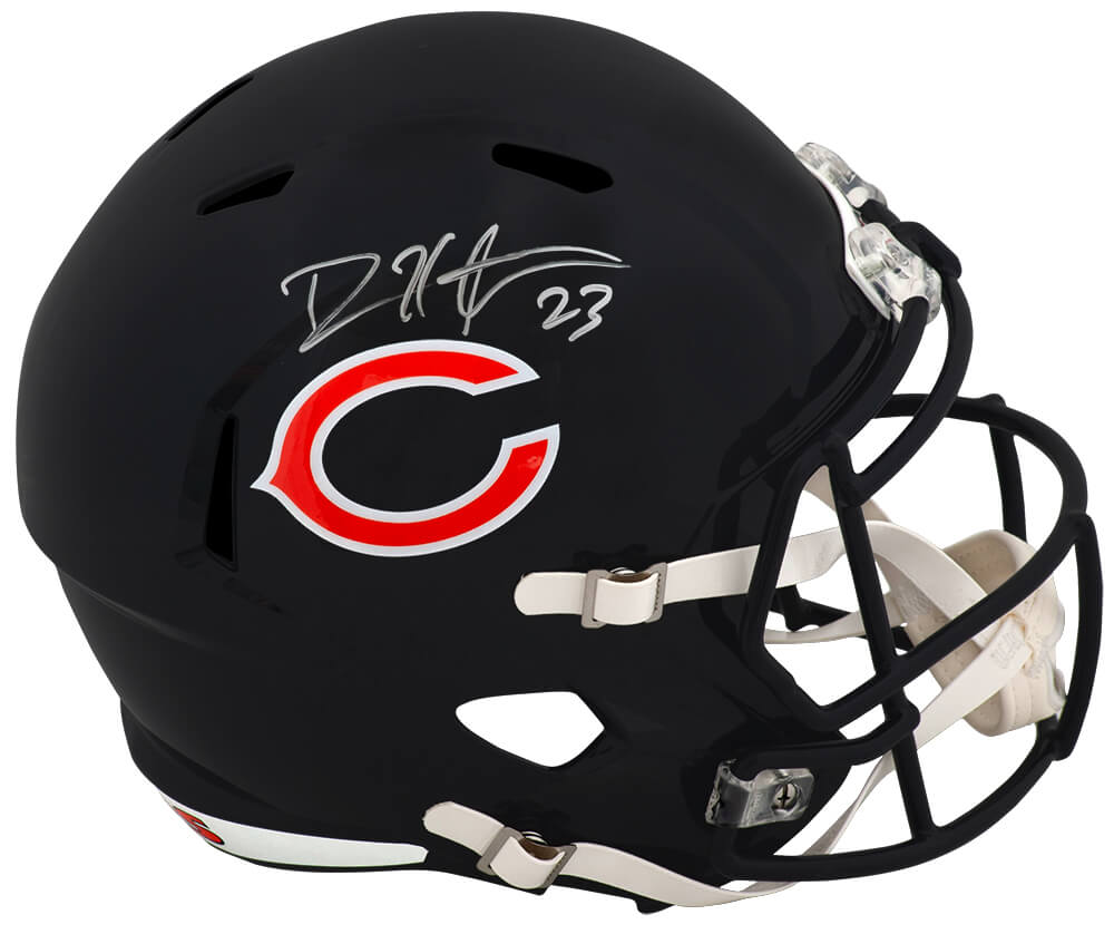 Devin Hester Signed Chicago Bears Riddell Full Size Speed Replica Helmet