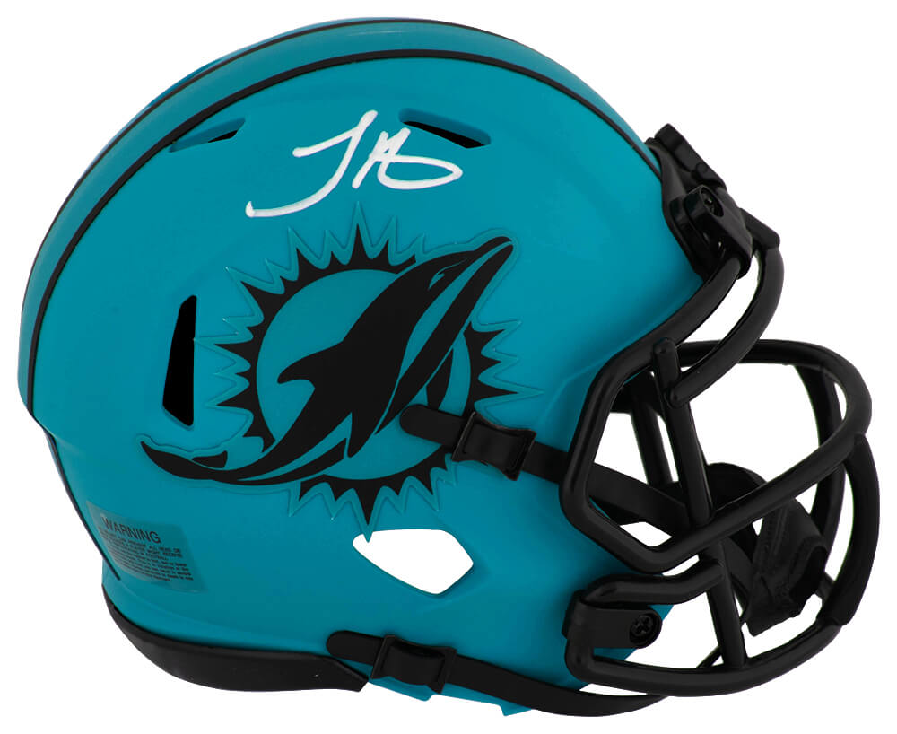 Tyreek Hill Signed Miami Dolphins RAVE Riddell Speed Mini Helmet