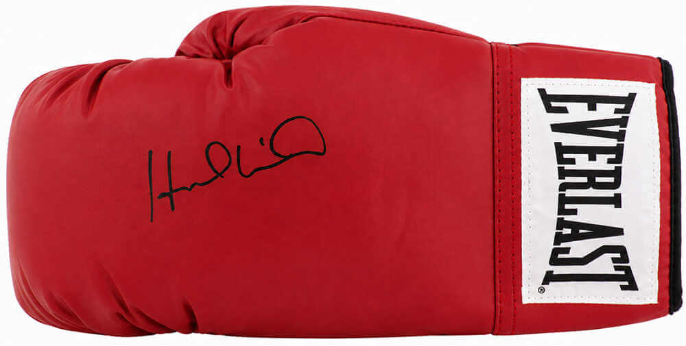 Evander Holyfield Signed Everlast Red Boxing Glove